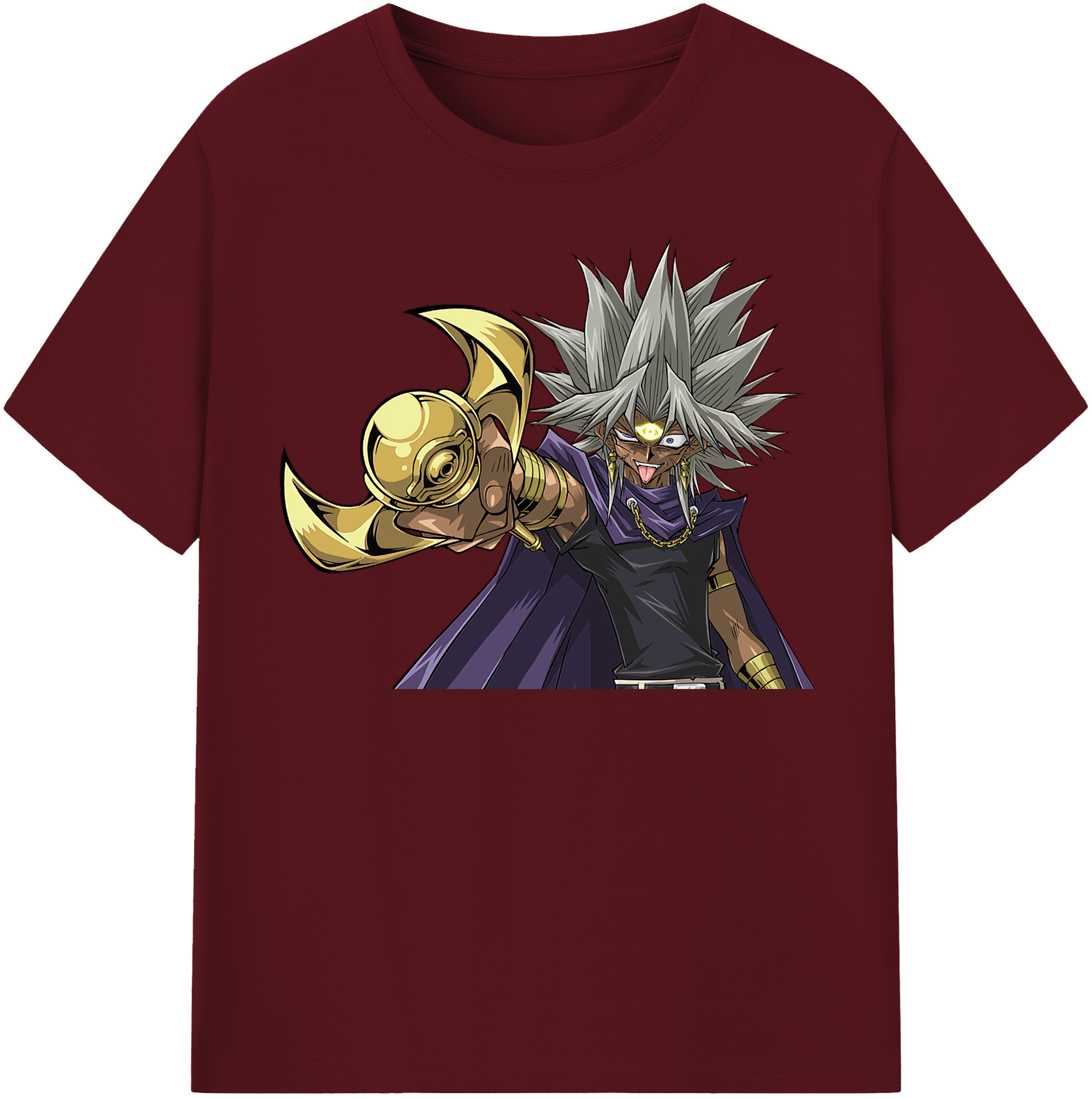 （画像用） 遊☆戯☆王 Yu-Gi-Oh! 綿100％半袖Tシャツ（フロントプリント）